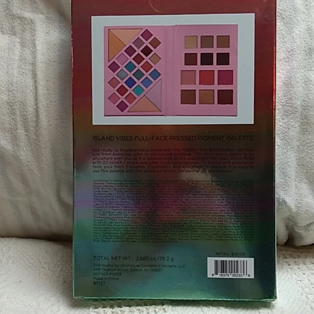 Full Face Pressed Pigment Palette Island Vibes Created for Macy's